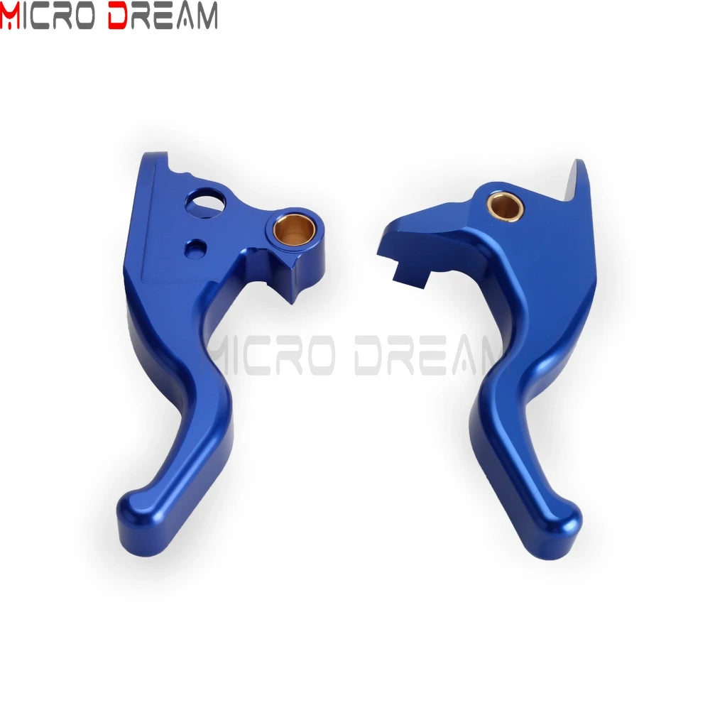 Leviers de frein et d'embrayage courts pour Harley Softail 2015-2024 - vue 9