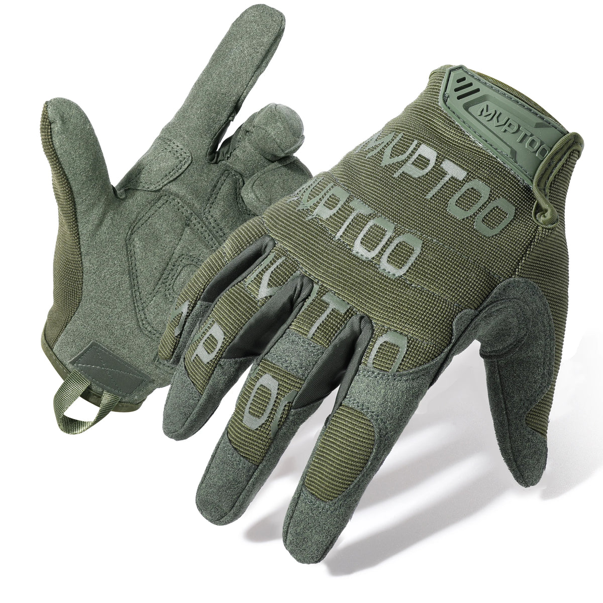 Gants tactiques camouflage - vue de face - vue 7