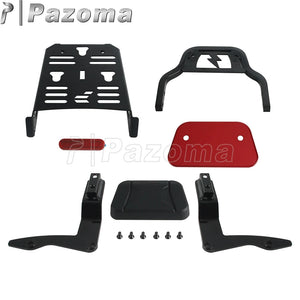 Dossier Sissy-Bar avec Porte-Bagages pour Harley-Davidson Touring 2014-2025 - vue 9