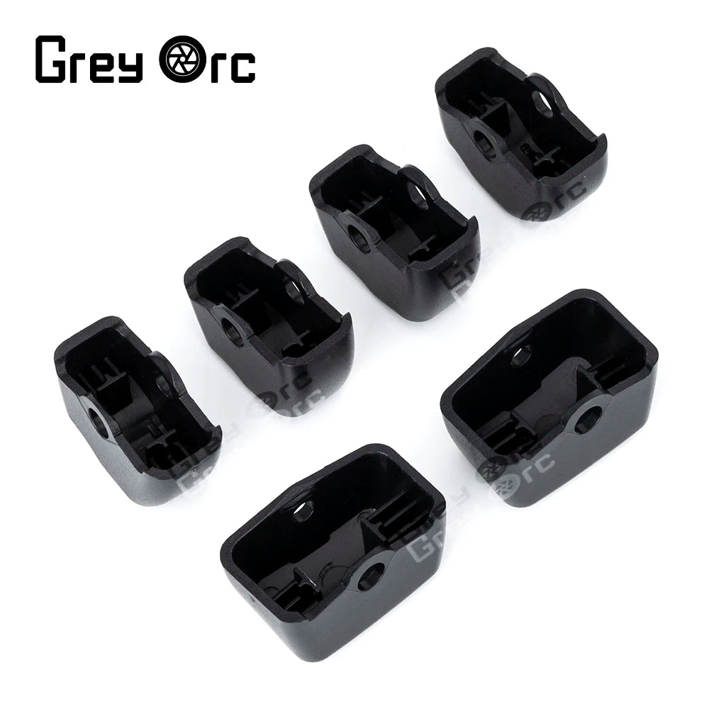 Capuchons de boutons de commodo noirs pour Harley Sportster, Dyna et Softail - vue 2
