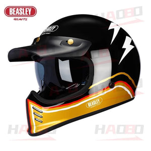 Casque moto intégral rétro - vue produit - vue 27