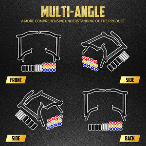 Barres de Protection Arrière pour Sacoches (Crash Bars) - Harley-Davidson Touring 2009-2024 – photo 2/7