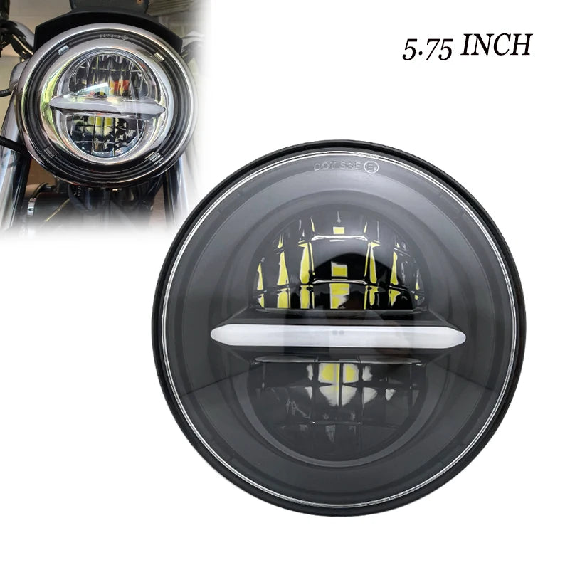 Phare LED 5,75 pouces pour Harley Sportster - vue 3