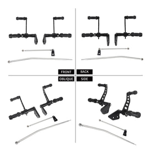 Kit de commandes avancées noires pour Harley-Davidson Dyna - vue 4
