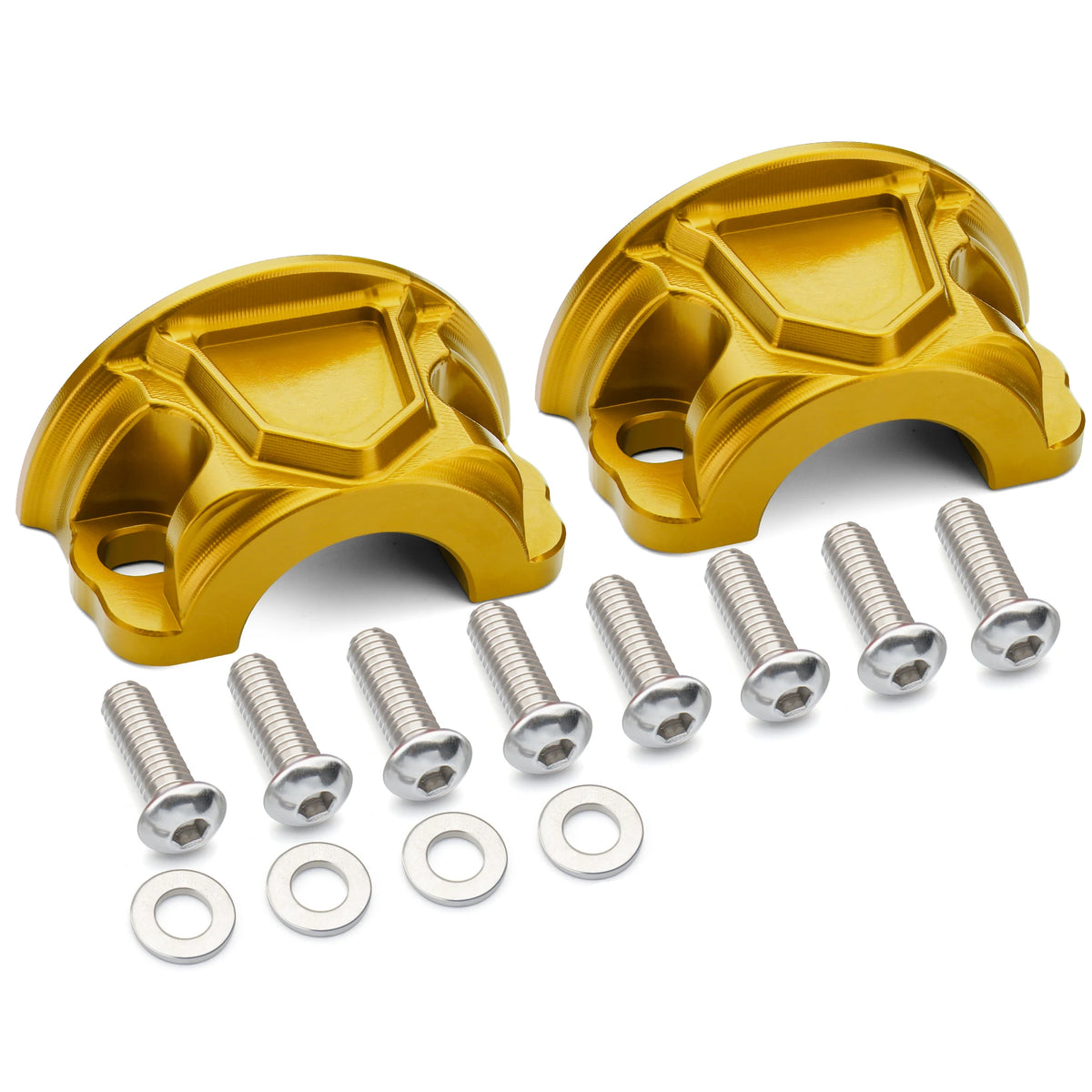 Demi-Colliers de Fixation pour Maître-Cylindre/Levier 1 pouce - Harley-Davidson Touring, Softail, Dyna et Sportster 1996 et plus récent – photo 10/14
