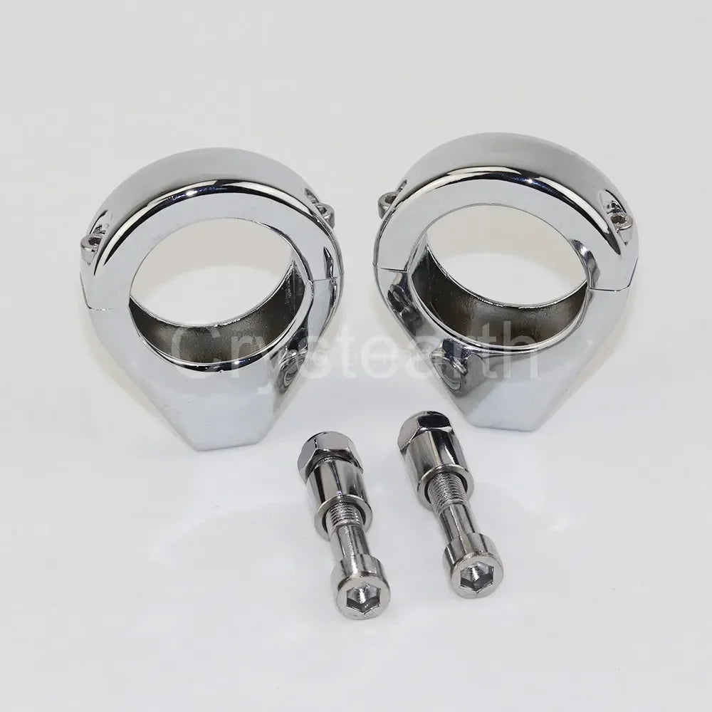 Colliers de fourche pour clignotants pour Harley Sportster Dyna Softail - vue 9