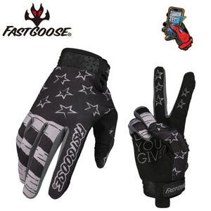 Gants moto été doigts longs - vue - vue 13