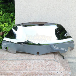 Pare-brise Sport Flare chromé pour Harley Touring - vue 11