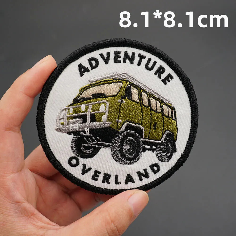 Écusson Adventure Rider simili-cuir - vue 7