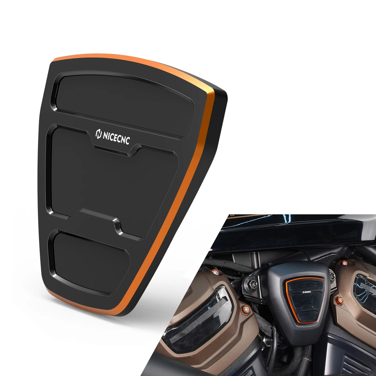 Caches de pignon de came et cache en V pour Harley Sportster S - vue 11