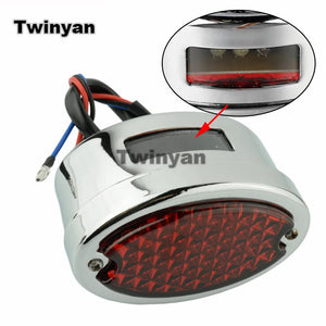 Feu arrière LED œil de chat pour Harley custom - vue 7