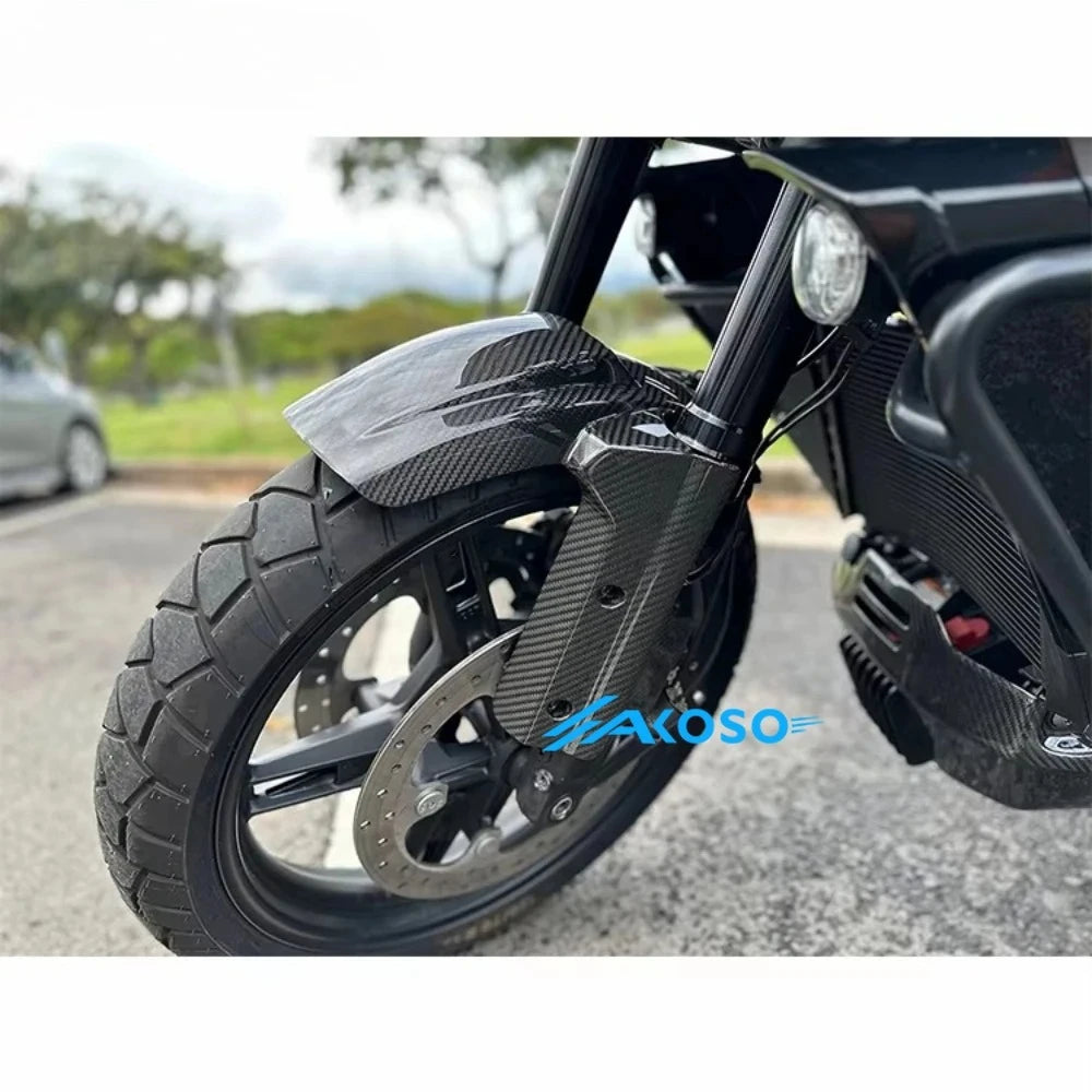 Garde-boue avant en fibre de carbone pour Harley-Davidson Pan America - vue 6