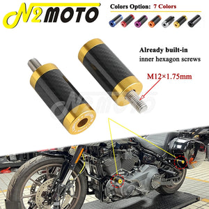 Paire d'embouts de glissière Pazoma pour barre de protection moto - vue 4