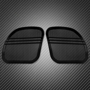 Grilles de Haut-Parleurs Tri-Line Noires - Harley-Davidson Touring Road Glide 2015-2025 – photo 4/7