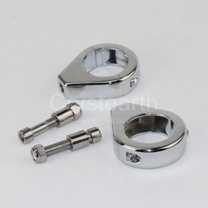 Colliers de fourche pour clignotants pour Harley Sportster Dyna Softail - vue 7