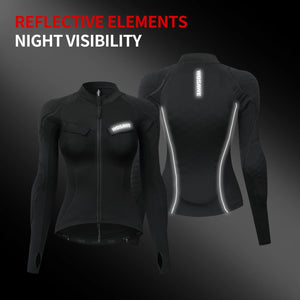 Veste moto femme WOSAWE en mesh respirant coupe ajustée - vue 4