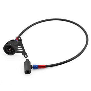 Kit manomètre de pression d'huile pour Harley Sportster - vue 2
