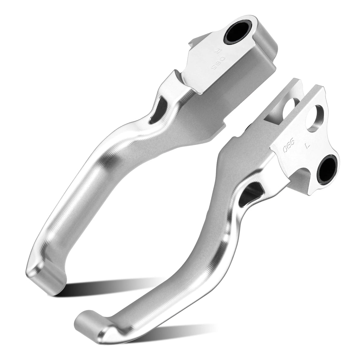 Kit de leviers de frein et d'embrayage en aluminium pour Harley-Davidson Sportster, Touring, Dyna, Softail 1996-2013 – photo 12/14