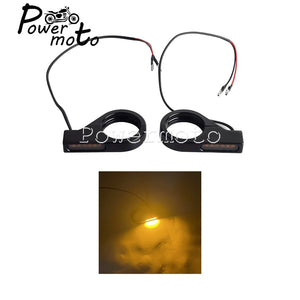 Clignotants LED de fourche 41 mm pour Harley - vue 8