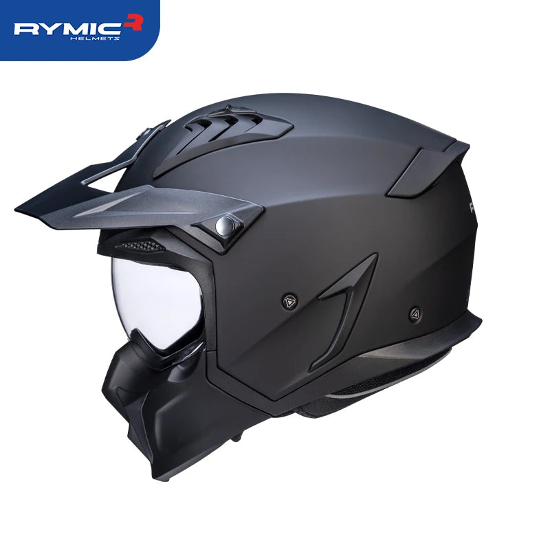 Casque moto modulable style Street Fighter - vue - vue 9