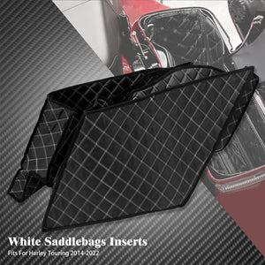 Doublures de Sacoches Étirées pour Harley Touring Electra Street Glide Road King 2014-2023 - vue 8