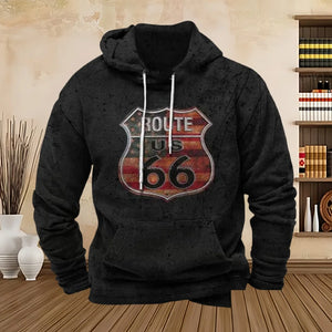 Sweat à capuche homme Route 66 - vue 8