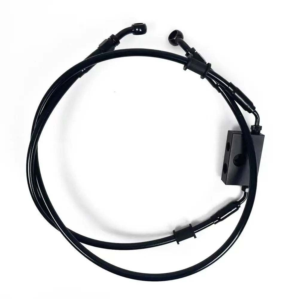 Durite de frein avant rallongée ABS pour Harley Sportster XL883 Iron, XL1200 Iron, Forty-Eight 72V, XL1200T, XL1200C 2014-2024