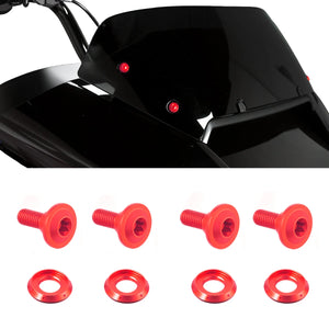 Vis de pare-brise pour Harley Road Glide - vue 4