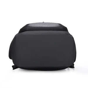 Sac à dos coque rigide noir pour moto et ordinateur portable - vue 4