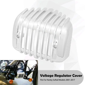 Cache chromé de régulateur de tension pour Harley Softail - vue 7