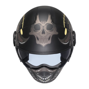 Casque Moto Modulable 4-en-1 - Double Visière, Homologué DOT/ECE - vue 3