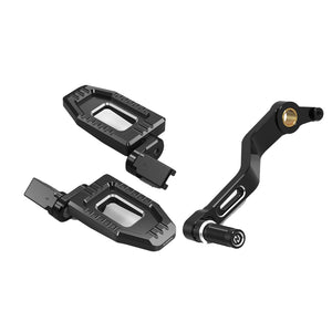 Repose-pieds pilote élargis réglables et levier de sélecteur en aluminium pour Harley-Davidson Sportster S RH1250S (2021-2024) – photo 7/12