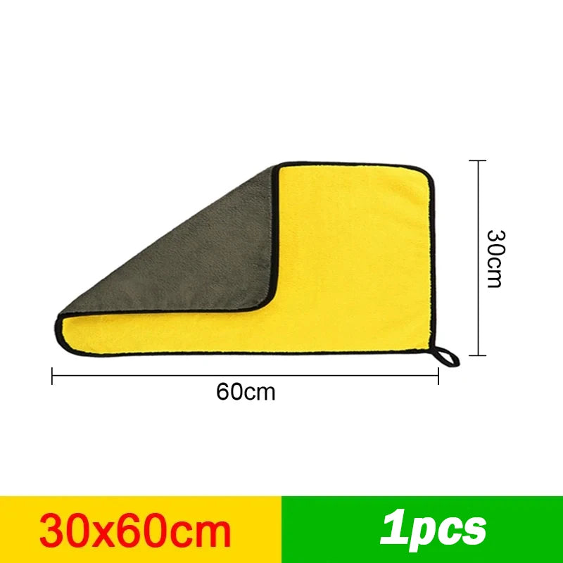 Serviettes de Nettoyage Microfibre Double Face (Lot de 1, 2 ou 6) - Auto/Moto – photo 12/12
