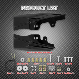 Anneaux de Finition Type Visière pour Clignotants Plats (2 pièces) - Harley-Davidson Touring, Softail FL, Road King – photo 14/15
