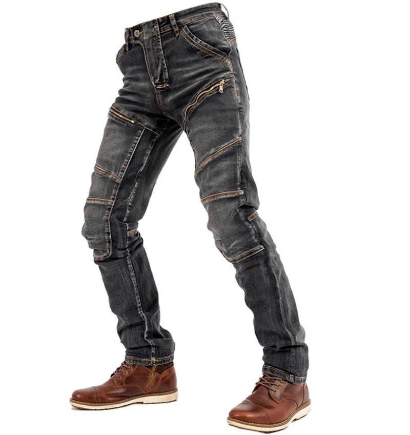 Pantalon Moto Renforcé 4 Genouillères Homme - vue 8