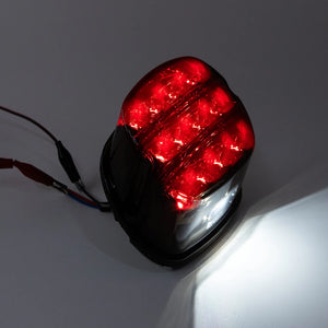 Feu arrière LED avec éclairage de plaque pour Harley Sportster Dyna - vue 5