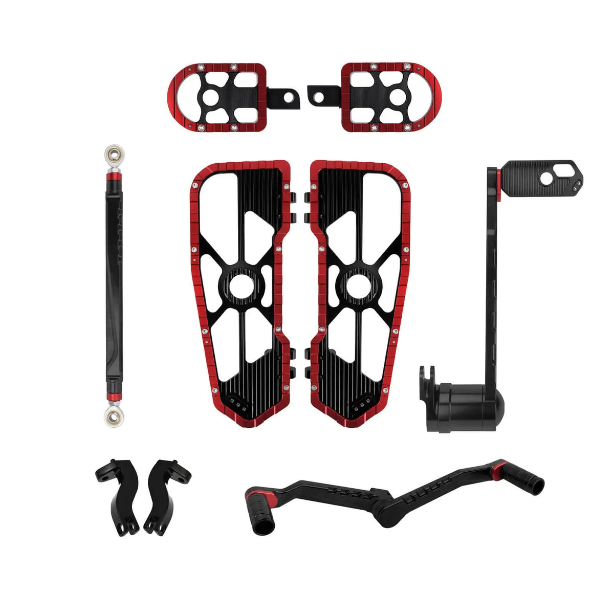 Kit de repose-pieds et levier de vitesse coloré pour Harley-Davidson Touring - vue 12
