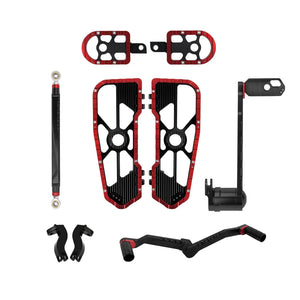 Kit de repose-pieds et levier de vitesse coloré pour Harley-Davidson Touring - vue 12
