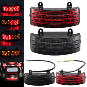 Feu arrière tri-bar LED pour Harley Street Glide Road Glide - vue 1