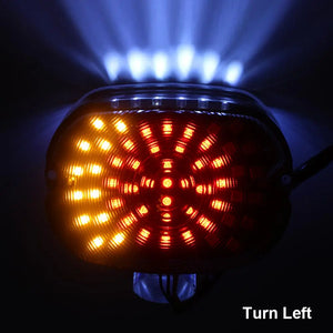 Feu arrière LED fumé pour Harley Touring Softail Dyna Sportster - vue 3