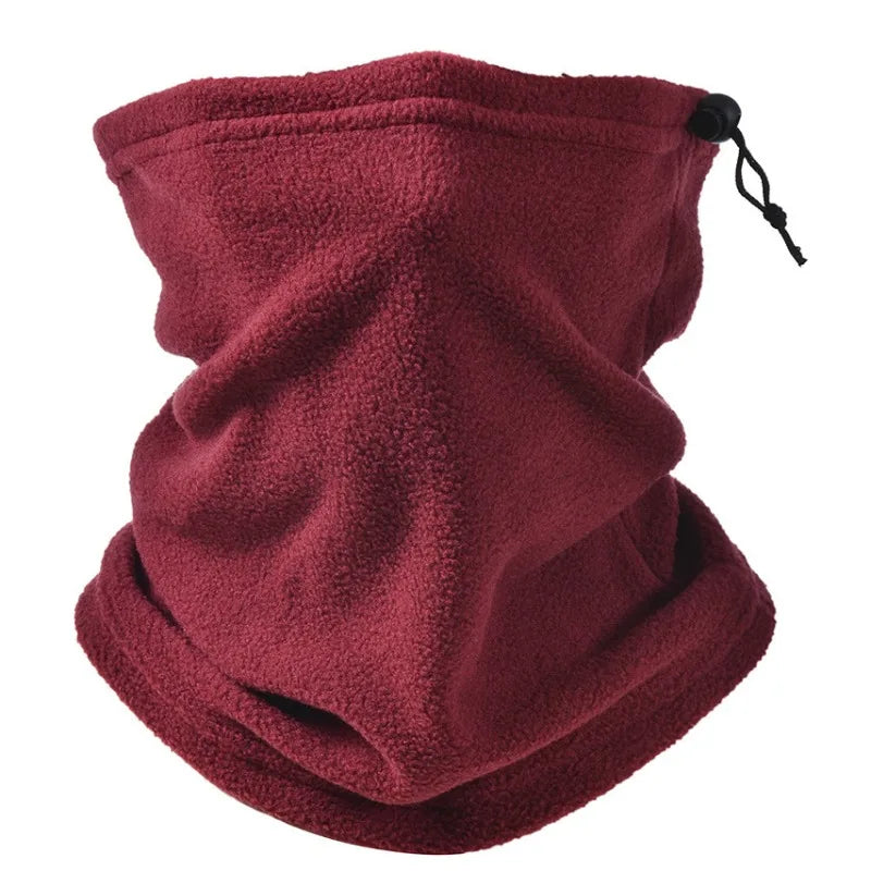 Cagoule polaire noire pour la conduite moto en hiver - vue 10