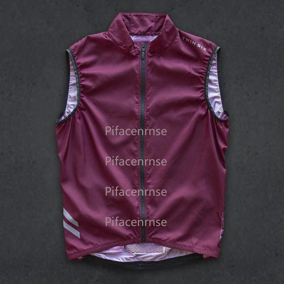 Gilet de cyclisme homme sans manches noir - vue de face - vue 15