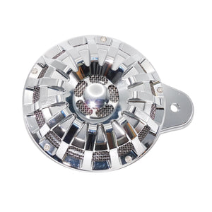 Cache de klaxon CNC noir et chrome pour Harley-Davidson Big Twin, Electra Glide et Sportster XL883 - vue 16
