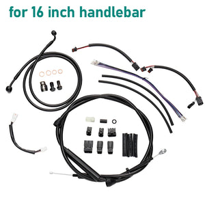 Kit de Câbles Rallongés pour Guidon - Harley-Davidson Softail 2016-2017 (Sans ABS) – photo 8/12