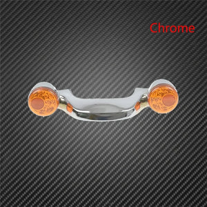 Clignotant LED arrière format bullet noir et fumé pour Harley Touring - vue 10