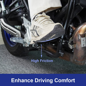 Kit de repose-pieds autoroutiers réglables à pince 32/38 mm pour Harley-Davidson, Honda, Triumph Rocket 3, Suzuki, Kawasaki et Indian – photo 5/11