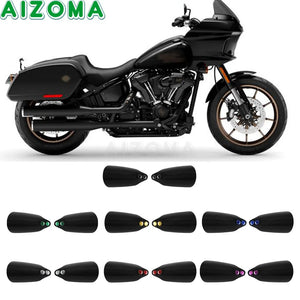 Protège-mains en fibre de carbone pour Harley Softail Street Bob 114, Heritage Classic – photo 2/20