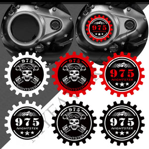 Autocollant décoratif sur réservoir de Harley Nightster - vue 2