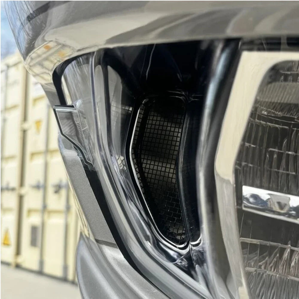Grille de ventilation noire en maille pour carénage Harley-Davidson Road Glide - vue 2