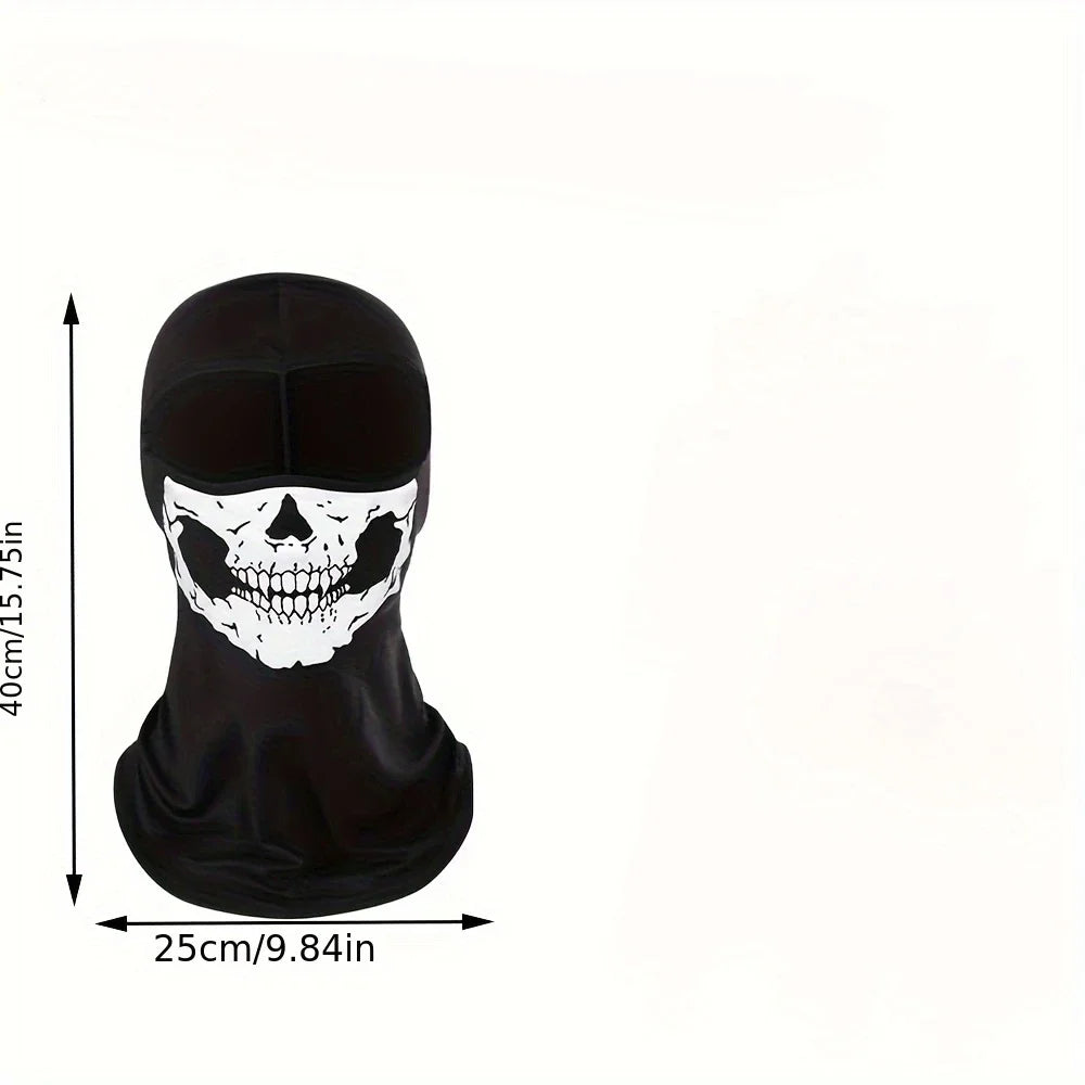 Cagoule Moto Tête de Mort - Masque Coupe-Vent - vue 6
